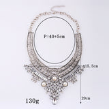 Diamond Short Necklace Crystal