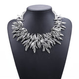 Diamond Short Necklace Crystal