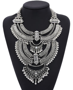 Diamond Short Necklace Crystal